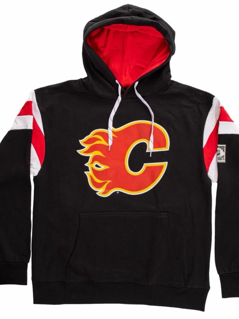 Calgary Flames Calhoun Varsity Retro Style Hoodie - XXL